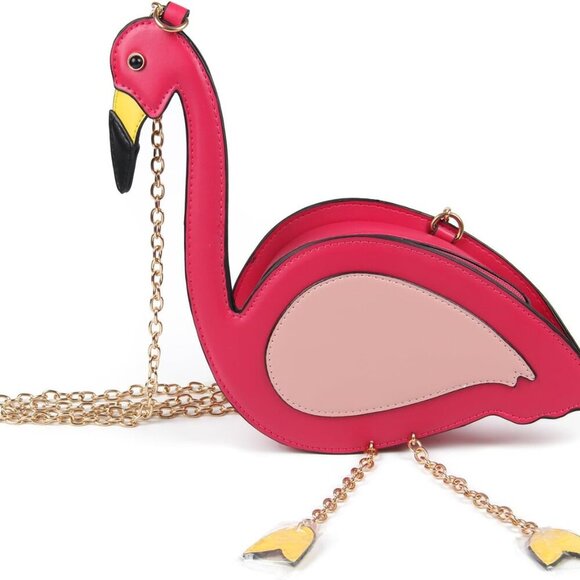 Accessories - Women Girl Crossbody Bag Faux Leather Small Purse Animal Shape Shoulder Bag